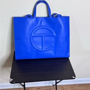 Telfar Black and White Tote